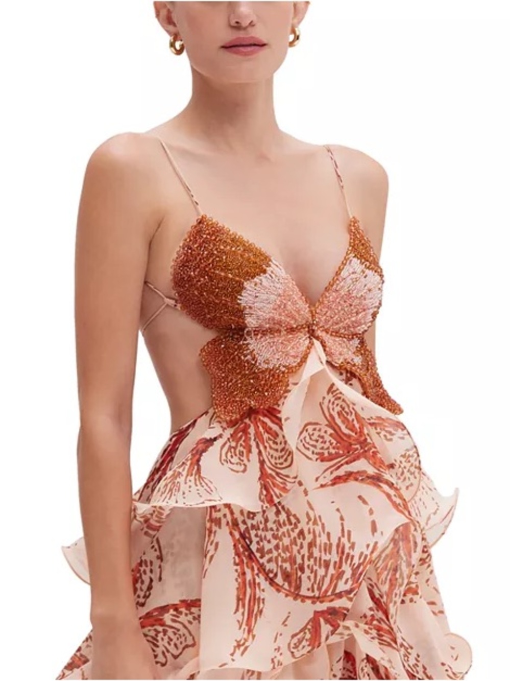PatBO Sunset Butterfly Maxi Dress - Picture 4 of 13